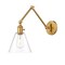 Z-Lite Gayson Wall Sconce, 1-Light, 7.75 In.W x 30.5 In.L x 7.75 In.H, Rubbed Brass/Rubbed Brass 348S-RB - alternate 1